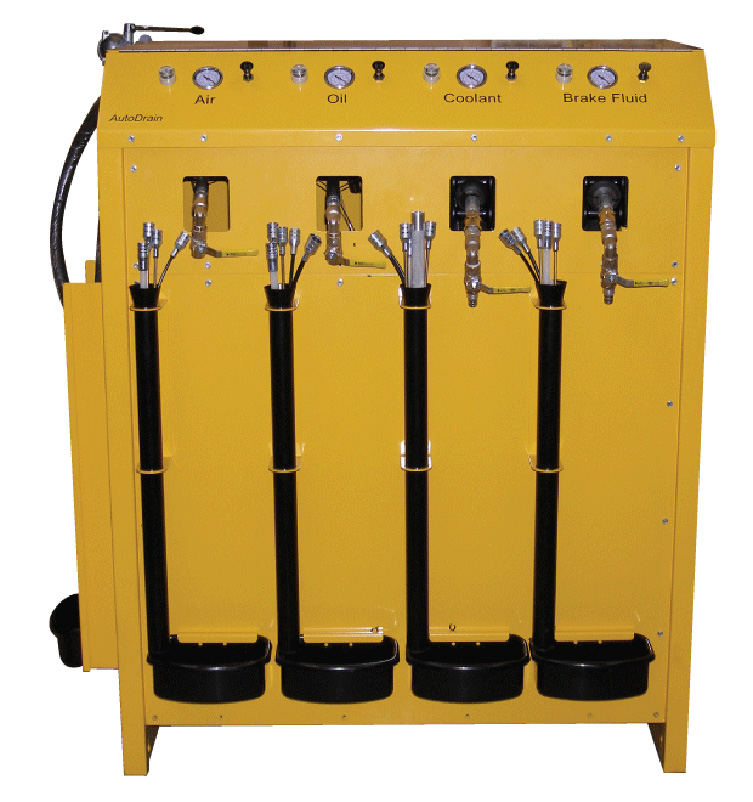 Image of AutoDrain QuickDrain | Aceite, Anticongelante, líquido de frenos y Aire