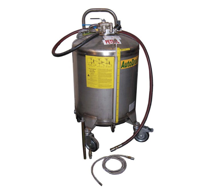 Image of AutoDrain Recuperación de combustible INOX | Diseñado para la recuperación y reutilización de la gasolina y el diésel