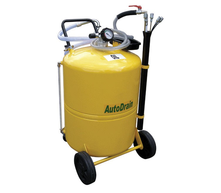 Image of AutoDrain Succión de aceite móvil | Recupera el aceite a bajo coste