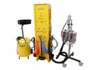 Image of AutoDrain QuickDrain Torre | Recupera Aceites, Anticongelante, Gasolina, Diésel, Líquido de frenos, usando el mínimo espacio