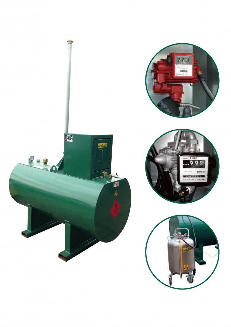 Image of AutoDrain Almacenamiento de Gasolina contaminada VS | ¿Estás almacenando la valiosa gasolina en un IBC de plástico?