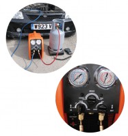 Image of AutoDrain Kit Recuperador de Aire Acondicionado | Sistema rápido y cómodo para recuperar el gases fluorados de los VFUs