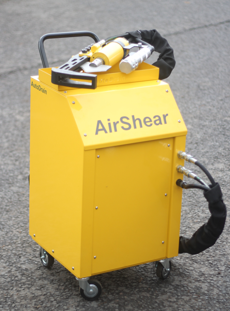 Image of AutoDrain AirShear | Recupera los valiosos catalizadores